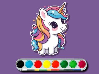 Unicorn Coloring Challenge