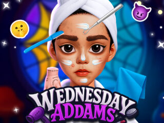 Wednesday Addams Beauty Salon